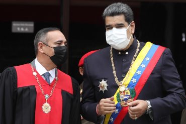 Maduro pidió ante el TSJ acabar con la corrupción, pero no mencionó las graves acusaciones de EEUU contra Maikel Moreno (+Detallazos)