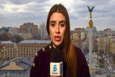 ¡TRISTE! Periodista rompió en llanto cuando su guía le pidió que sacara a su hija de Ucrania