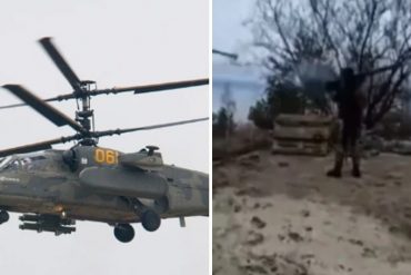 ¡DE INTERÉS! Así derribaron los ucranianos al helicóptero más poderoso del ejército ruso (+Video)