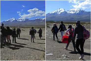 ¡ASOLADOR! Un viaje de 5.000 km de ruta y una zanja, última barrera de los venezolanos que migran a Chile en busca de un mejor futuro