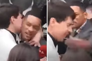 ¡INSÓLITO! Will Smith abofeteó a un periodista ucraniano en 2012 por intentar darle un beso (+Video)