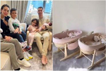 ¡VEA! Difunden imágenes de cómo era la habitación que Cristiano y Georgina habían preparado para sus mellizos