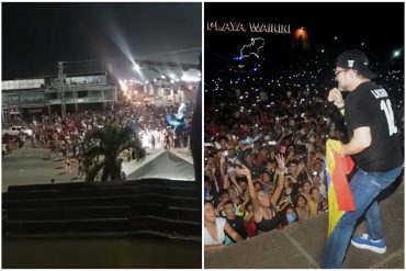 ¡CONTROL CERO! El despelote en festival de Rafael Lacava: multitud entró a la fuerza por Zion y Lennox luego de que autoridades cerraron el paso a playa Waikiki (+Fotos y videos)