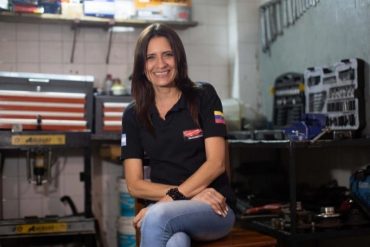 Samira Baissari, la mecánica venezolana en Argentina que abrió su propio taller automotriz