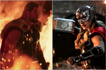 ¡DEBE VERLO! El primer tráiler de “Thor, Amor y Trueno” muestra a Jane Foster sosteniendo el martillo y las redes enloquecen (+Videos y memes)