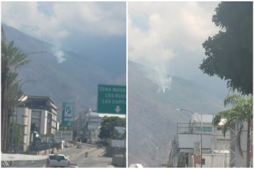 ¡LO ÚLTIMO! Reportan en las redes sociales incendios en El Ávila este #10Abr (+Fotos)