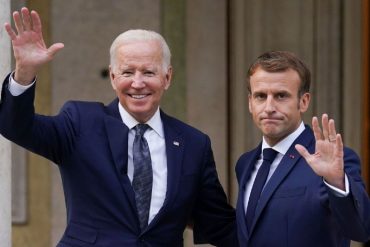 ¡SEPA! Biden expresó su «alivio» por reelección de Macron quien se impuso a la ultraderechista Marine Le Pen