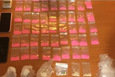 ¡SEPA! Detuvieron a dos venezolanos en Uruguay por la venta de “cocaína rosa”