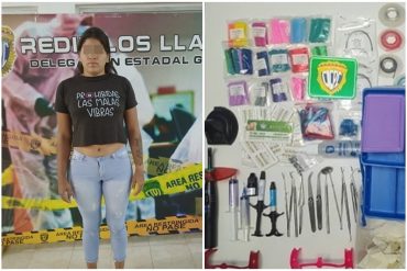 ¡PENDIENTES! Detuvieron a falsa odontóloga en Guárico: ofrecía a través de Marketplace de Facebook instalación de ortodoncia en centro clandestino