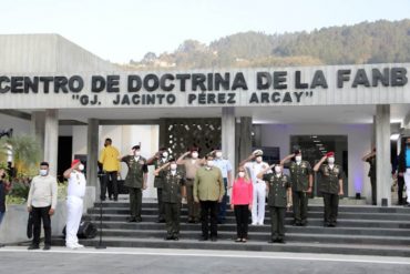 ¡ENTÉRESE! Maduro gastó recursos del Estado en centro para imponer doctrina chavista a la FANB