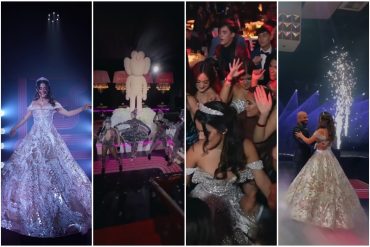 ¡HUBO DE TODO! Revelan nuevas imágenes de la estrafalaria fiesta por los 15 años de la hija de Omar Enrique: cantaron en vivo más de 10 artistas (+Videos y fotos)