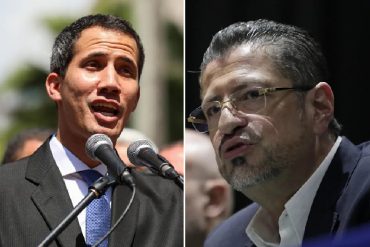 ¡ENTÉRESE! Guaidó felicitó a Rodrigo Chaves tras ser elegido presidente de Costa Rica