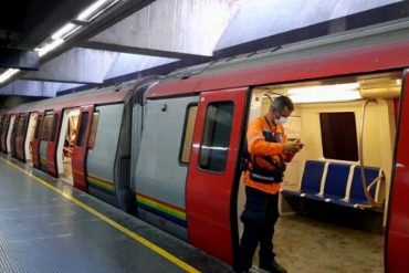 ¡LE MOSTRAMOS!  Metro de Caracas habilitó vía única entre El Valle y Plaza Venezuela por trabajos de “alto impacto”