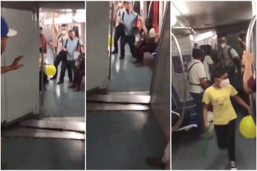 ¡SUPLICIO! Desalojaron a usuarios del Metro de Caracas por descarrilamiento de un tren: lso momentos de peligro quedaron registrado en un video