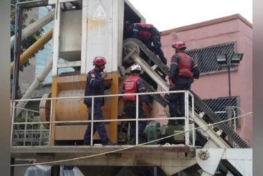 ¡TRÁGICO! Murió triturado por una máquina de construcción un obrero que trabajaba en obra en Las Mercedes