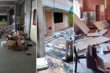 ¡HECHO EN SOCIALISMO! El hampa arremete contra las universidades: Desde que inició la pandemia se han producido 371 robos en casas de educación superior del país