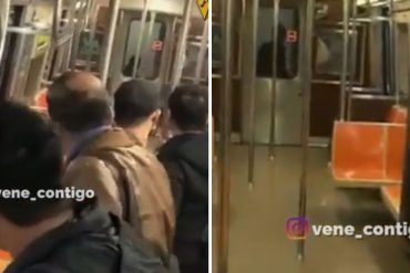 ¡QUÉ FUERTE! El desesperante momento en el que las personas intentaban escapar mientras un sujeto disparaba en un vagón del metro de Brooklyn (+Video)