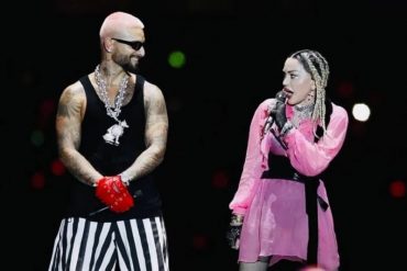 Madonna causó sensación al presentarse en el show de Maluma en Colombia (+Videos)