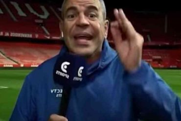 «Me están echando del estadio»: Periodista venezolano Álex Candal denuncia episodio violento en su contra en Sevilla (+Video)