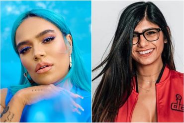 Karol G dijo en unas declaraciones que tiene una “relación especial” con la actriz porno Mía Khalifa (+Video)