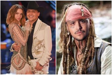 Christian Nodal y los dientes de Belinda desataron una avalancha de memes: los comparan con Johnny Depp y Amber Heard (+Reacciones)