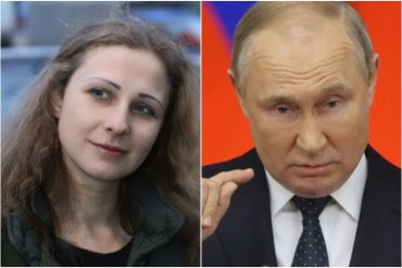 Líder de colectivo feminista escapa disfrazada de Rusia por la represión de Vladímir Putin