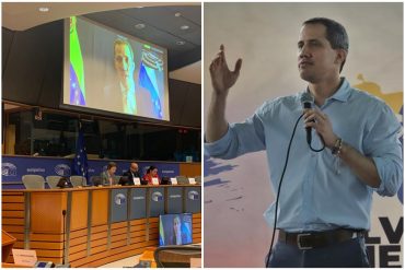 Guaidó pidió al Parlamento Europeo respaldar la posibilidad de un acuerdo integral que lleve a “una elección presidencial libre y justa”