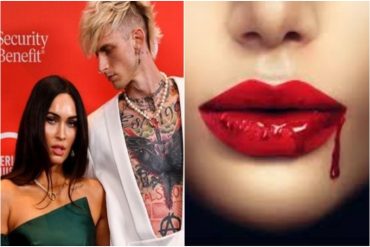 El extraño ritual que tiene Megan Fox con su novio Machine Gun Kelly: beben sangre