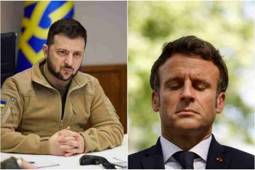 Macron propuso ceder territorio ucraniano a Rusia, reveló Zelensky: «Eso está fuera de toda posibilidad»