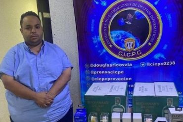 Cicpc detuvo a peligroso estafador en Caracas: se apoderó de más de $20.000 engañando a sus víctimas con falsos comprobantes de pago de Zelle