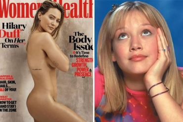 Hilary Duff, la actriz de “Lizzie McGuire”, posa desnuda por primera vez en una deslumbrante sesión (+Fotos)