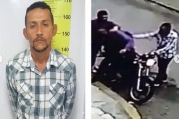 Funcionarios del Cicpc capturaron a hombre por el robo de una motocicleta en La Candelaria (+Video)