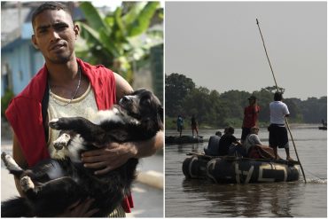 La historia de un migrante venezolano que dejó a su familia en Caracas y comenzó la travesía junto a su perro atravesando ocho países hacia EEUU (+Fotos)