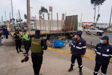 Un camión que viajaba a toda velocidad mató a una joven venezolana que vendía pan de forma ambulante en una esquina de Perú