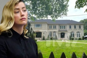 Amber Heard no tiene para pagarle a Johnny Depp, pero durante el juicio alquiló una lujosa mansión (+Fotos)