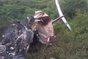 Aeronave siniestrada en Charallave pertenecía a los dueños de una empresa distribuidora de materiales de construcción