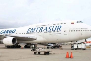 La empresa venezolana Emtrasur pidió a la justicia argentina la devolución del avión iraní