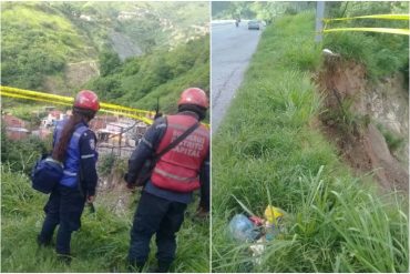 Advierten que el deslizamiento de tierra en la Caracas-La Guaira podría afectar la autopista y aseguran que ocasionó fallas en el servicio eléctrico (+Video)