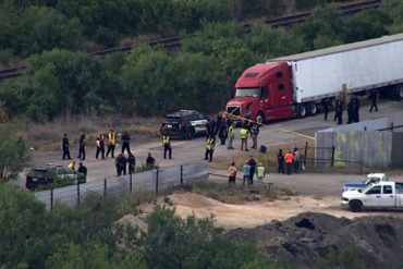Dos de los detenidos por la muerte de los 53 migrantes en Texas, hallados en un camión, podrían enfrentar pena de muerte (+Detalles)