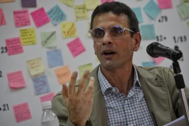 Capriles: “Me preocupa vender otro mantra como si las primarias fuesen a resolver el problema” (+Video)