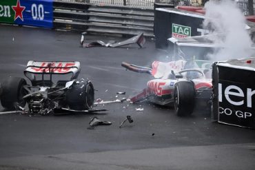 Así fue el trágico accidente de Mick Schumacher en el Gran Premio de Mónaco de Fórmula 1: su vehículo se partió en dos (+Fotos)