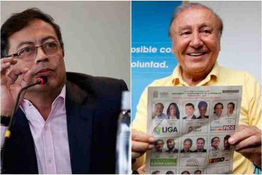 Nueva encuesta en Colombia: Rodolfo llega al 41 % y supera a Gustavo Petro (+Datos)