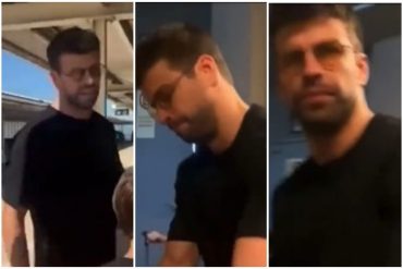 “Me lanzó el teléfono y me dijo varios insultos”; Paparazzi denunció que Piqué lo atacó (el reportero lo siguió mientras el futbolista caminaba con sus hijos) (+Video)