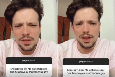 “Ten un poco de empatía”: Lo que respondió Lasso cuando un seguidor le preguntó si era gay o bi por apoyar el matrimonio igualitario