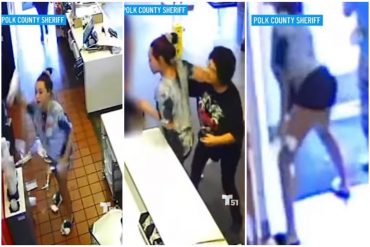 Una mujer enfureció porque se equivocaron con su orden de Mcdonald’s, desordenó el lugar y se puso a hacer twerking (+Video)