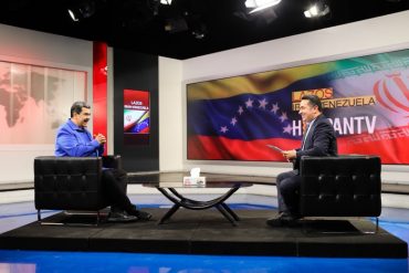 Maduro agradeció el apoyo de Irán para sortear las sanciones de EEUU contra su régimen