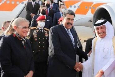 Maduro y sus paseos: Arribó a Catar este #14Jun en el marco de una visita “sorpresa”