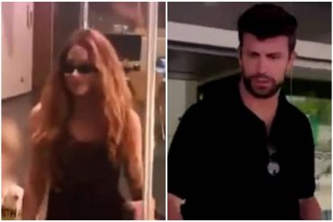 Revelan imágenes inéditas de Shakira y Piqué a su llegada a España: Arribaron en vuelos separados