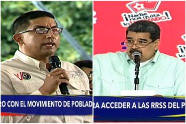 Abuchearon a ministro en plena transmisión en vivo en acto con Maduro por retrasos en “entregas” de tierras: titubeó y no supo dar respuestas (+Video)