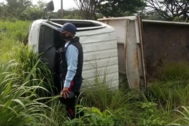 16 heridos en volcamiento de un camión en Tinaco, estado Cojedes (+Fotos)